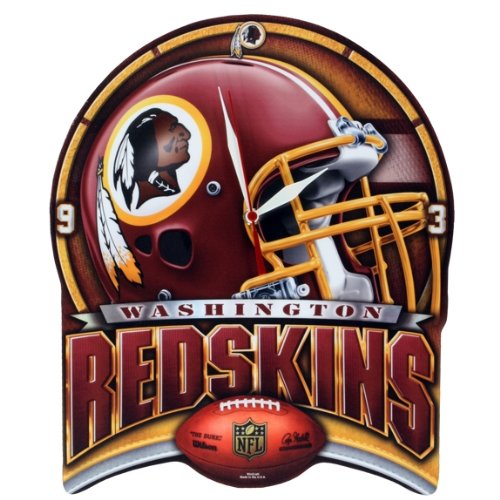 Washington Redskins High Definition Clock