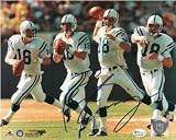 Peyton Manning Autographed Indianapolis Colts 8x10 Super Action Photo