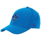 adidas New Orleans Hornets Electric Blue The Pivot Logo Flex Fit Hat