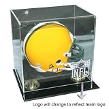 New York Giants NFL Coach's Choice Mini Football Helmet Display Case