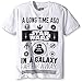 Star Wars Big Boys' Darth Vader T-Shirt, Star Wars White, X-Large/18-20
