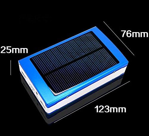 Dual USB Portable Solar Panel Charger + 20LED Light Panel -- SBXDIO® Solar Portable Phone Battery Charger 10000mah Outdoor Camping Power Bank LED Light and Travel Charger. Shockproof, Dustproof & Rainproof Provides the Freedom to Travel Anywhere. External Battery Pack Compatible with Iphone 6 5.5 4.7 Inch 5s 5c 5 4s 4, Ipad Air, Other Ipads, Ipods,Samsung Galaxy S5, S4, S3, Note 3, Note 4 Galaxy Tab 3, 2, Nexus 4, 5, 7, 10, HTC One, One 2 HTC One M8 ,Motorola Atrix, Droid , Lg Optimus, Most Kinds of Android Smart Phones and Tablets,windows Phone, Gopro Camera and More Other Kindle, Nook, and All Standard USB 5v/1a Devices. (Blue)