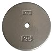 Cap Barbell Free Weights Standard 25-Pounds Plate (Gray) Cap Barbell Free Weights Standard 25-Pounds Plate (Gray)