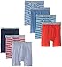 Fruit of the Loom Men's Super Value Stripe Solid Boxer Brief, Multi, Medium(Pack of 7)