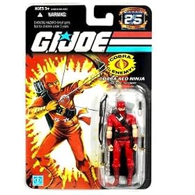 Cobra Red Ninja - G.i. Joe 25th Anniversary
