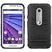 Moto G (3rd Gen) Case, LK [Heavy Duty] Armor Holster Defender Full Body Protective Hybrid Case Cover with Belt Clip for Moto G 3rd Generation (2015)