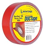 Intertape Anchor 4335 AC36 Heavy Duty DUCTape 1.87-Inches x 60-Yards, 11-Mil, Red