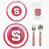 North Carolina State Wolfpack 5 Piece Children's Dinner Set by Duck House