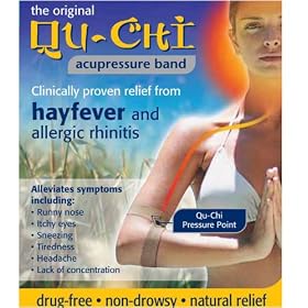 Qu-Chi Acupressure Band - Clinically Proven Relief Hayfever & Allergic Rhinitis