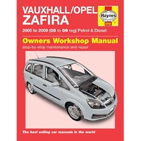 Haynes Vauxhall ZAFIRA 05 -09 Owners Service manual