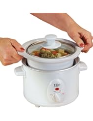 Kitchen: Miles Kimball Elite 1.5 Quart Mini Slow Cooker - Maxi Matic USA
