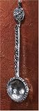 Tin Woodsman Pewter Coffee Scoop (Vineyard), Solid Pewter, Made in USA