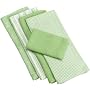 DII Kitchen Essentials Kitchen Towel, Lime Zest, Set of 5
