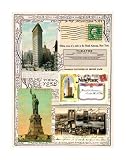 New York by Susan England. Art Print Poster FRAME IT.. 11 inches width by 14 inches height. Highest Quality Art Poster Print