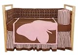 Tadpoles Butterfly Baby 4 Piece Crib Bedding Set