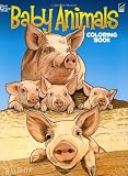 Baby Animals Coloring Book (Dover Coloring Books)