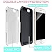 iPhone 6S Case, Team Luxury_Clarity Series White Ultra Defender Protective Case for Apple iPhone 6 / iPhone 6S - True white/ Gray