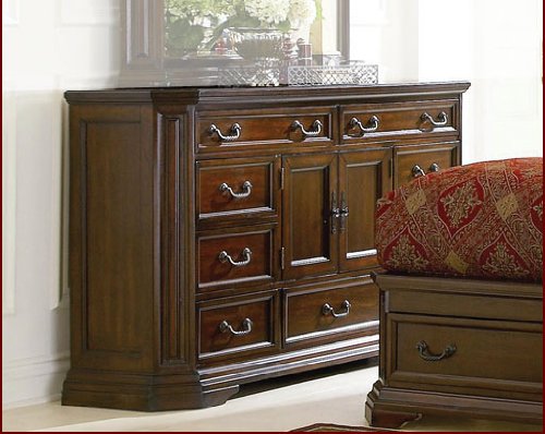 Foxhill Dresser in Dark Oak Finish by Coaster