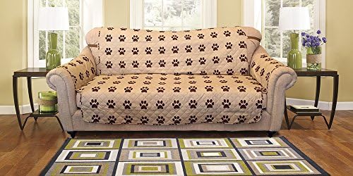 Reversible Furniture Protector Premium - Protects furniture from stains, spills, pets and children accidents (Sofa, Paws)