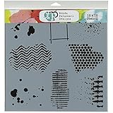 Crafters Workshop Template, 12 by 12-Inch, Texturized