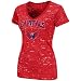 Washington Capitals Women's Red Official Contender Fashion V-Neck ...