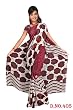 Bhanuni Georgette Printed Casual Saree Sari Bellydance fabric