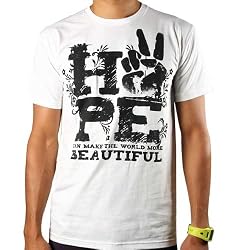 JEDIDIAH MENS HOPE TEE ON WHITE