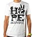 JEDIDIAH MENS HOPE TEE ON WHITE