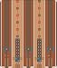 Mouse Pad Flwright/Coonley Rug