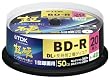 TDK 録画用ブルーレイディスク 超硬シリーズ BD-R DL 50GB 1-4倍速 ホワイトワイドプリンタブル 20枚スピンドル BRV50HCPWB20PA