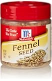 McCormick Fennel Seed, 0.85 Oz