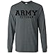 zerogravitee Army Veteran Black Logo Long Sleeve T-Shirt