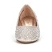 DREAM PAIRS Muy-Shine Silver Glitter Girl's Mary Jane Ballerina Flat Shoes - 8 M US Toddler