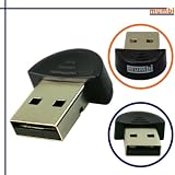 Mini Bluetooth USB-Adapter Class2 EDR V2.0 - Bluetooth Stick 100m Reichweite - Windows 7 / XP / Vista / 2000 - 
