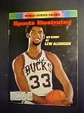 Kareem Abdul Jabbar Milwaukee Bucks Autographed October 27, 1969 Sports Illustrated Magazine