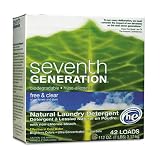 Seventh Generation, Free & Clear, Natural Powder Laundry Detergent 112 Ounces, 42 loads