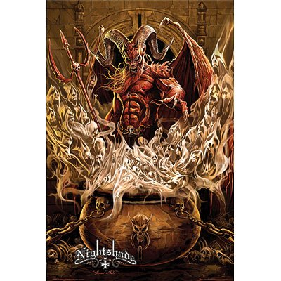 (24x36) Nightshade (Sinner's Fate) Art Poster Print