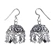 Sterling Silver Earrings Women Fashion jewelry Size: 1.75 inches