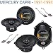 Mercury Capri 1991-1994 Factory Speaker Replacement Harmony R65 R68 Package RS.12799.00