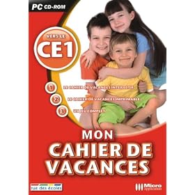 Mon cahier de vacances vers le CE1