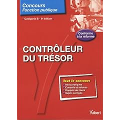 Contr�leur du Tr�sor : cat�gorie B
