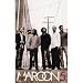 Maroon 5 (Group, B&W) Music Poster Print - 22x34