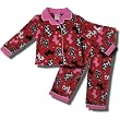 Scottie Dog's 2 piece Coat-Style Fleece Pajamas for Toddler Girls