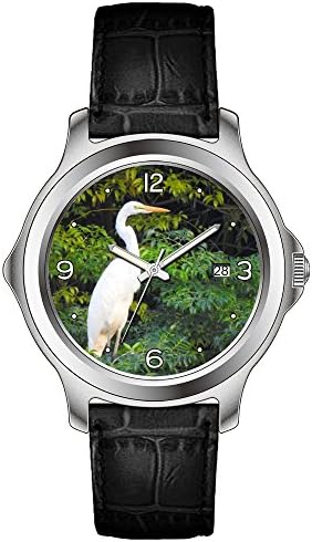 lvlp Men's Sentry 42mm Stainless Steel Leather Quartz Movement Watch &amp;297