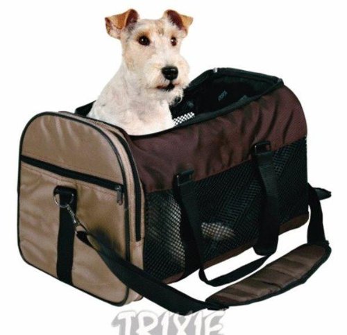 Trixie 28872 Samira Tasche, Nylon 28 &times; 30 &times; 47 cm, braun / beige Preisvergleich