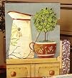 Pitcher with Topiary Recipe Binder Set With Matching Recipe Cards