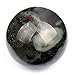 banshren® Natural Carved 50mm Bloodstone Sphere Ball Healing Crystal