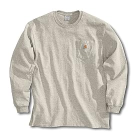 Carhartt Long Sleeve Workwear Crewneck T Shirt k126