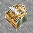 sculptural tissue Box cover New Royal Egyptian king tut