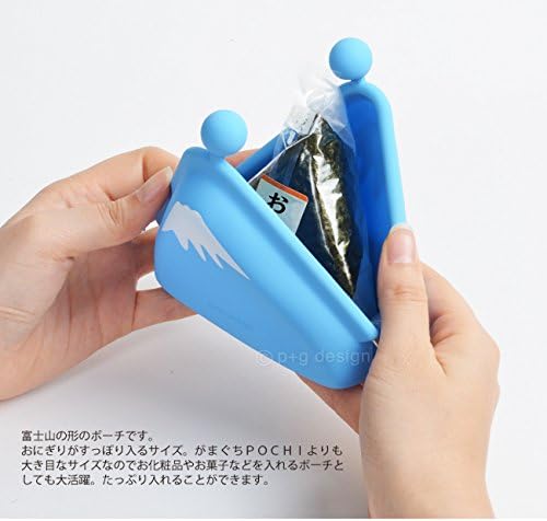 GMC Toys field p ??+ g design Fuji SAN-KAKU ( Fujisankaku ) Fuji type Onigiri case Blue PG-19107
